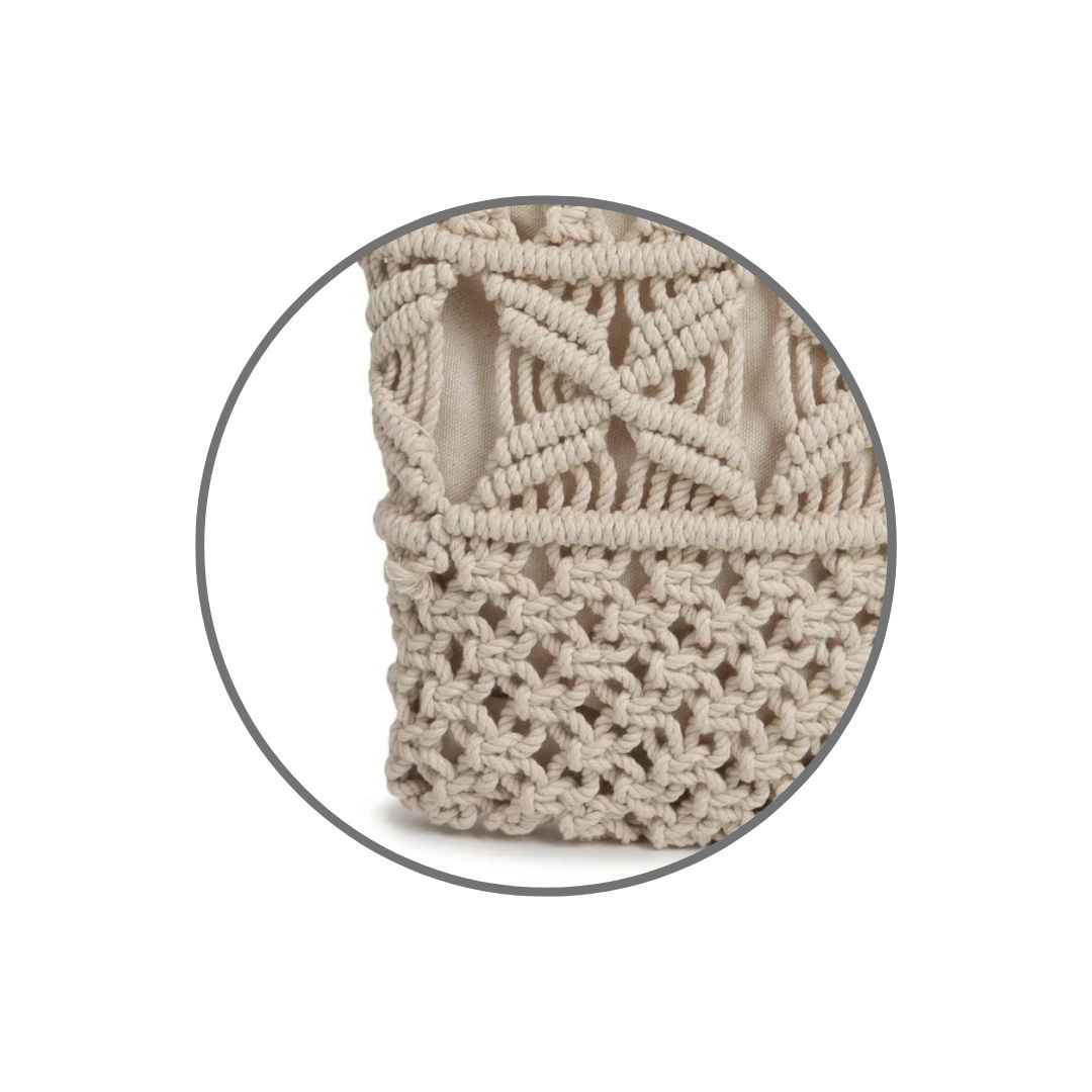 Deluxe Macrame Travel Bag Wanderlust Companion